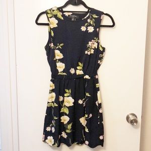 Navy blue dress, sz XS